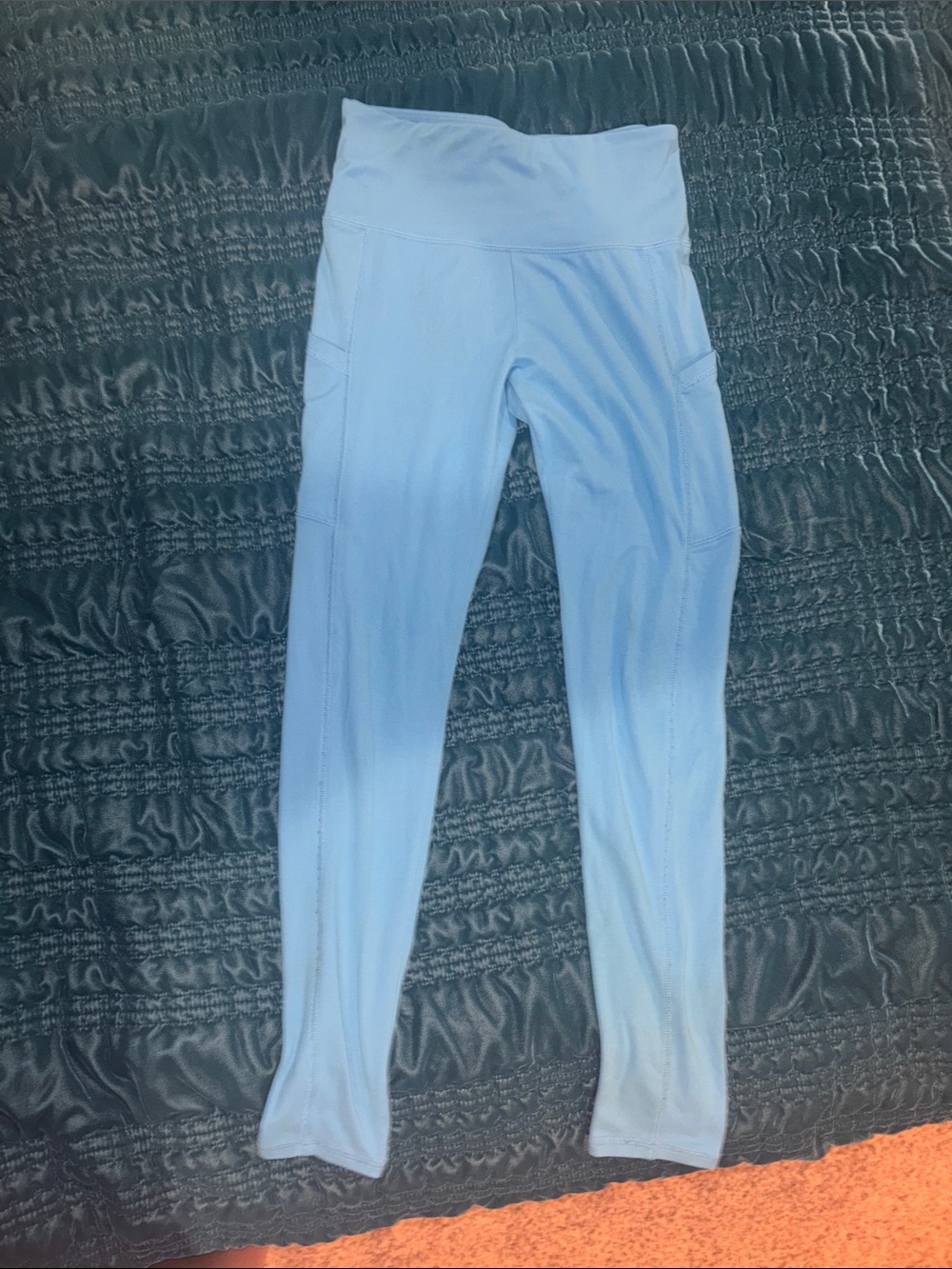 wild fable Light Blue Performance Leggings with Side Pockets